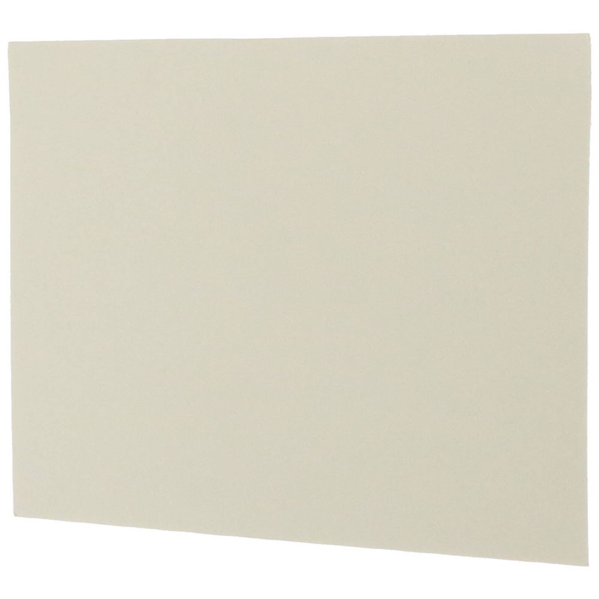JAM Paper 3.5" x 4.875" Ivory Blank Flat Note Cards